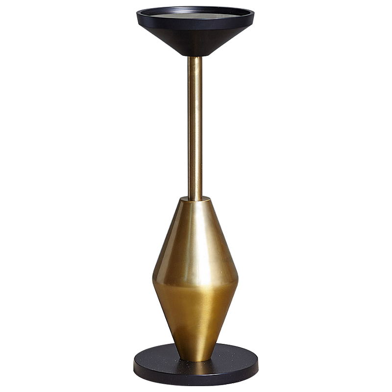 Приставной стол Omondi Side Table Черный Латунь Приставной стол Omondi Side Table Черный Латунь в Орле | Loft Concept