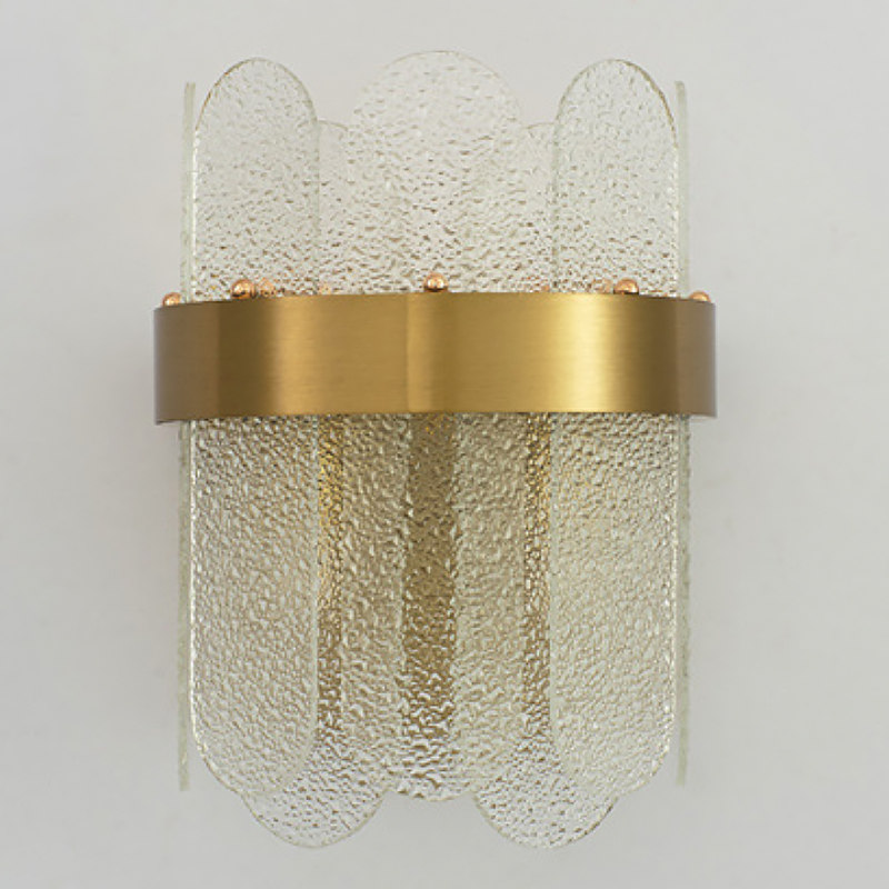 Бра Blount Raised Wall Lamp Прозрачное Стекло Латунь Бра Blount Raised Wall Lamp Прозрачное Стекло Латунь в Орле | Loft Concept