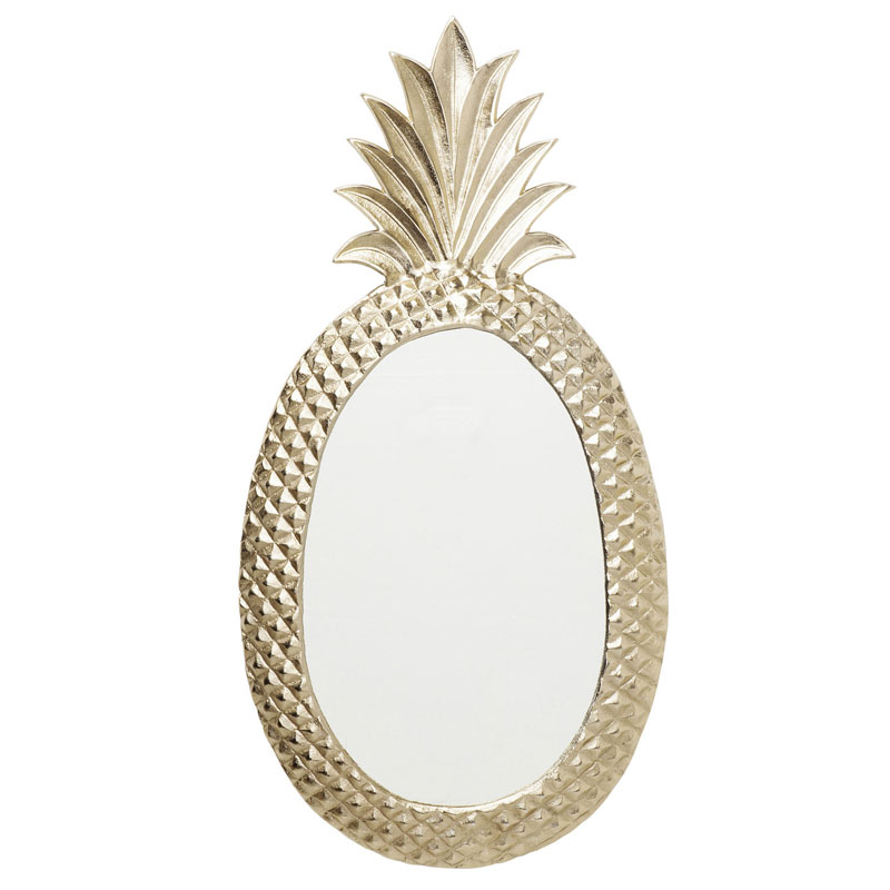 Зеркало Pineapple Mirror Золотой в Орле | Loft Concept 