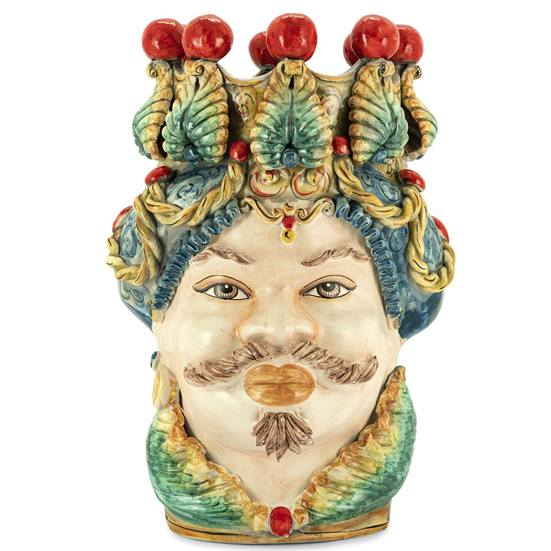Ваза VASE MORO MAN BIG TRAD. Мульти Ваза VASE MORO MAN BIG TRAD. Мульти в Орле | Loft Concept