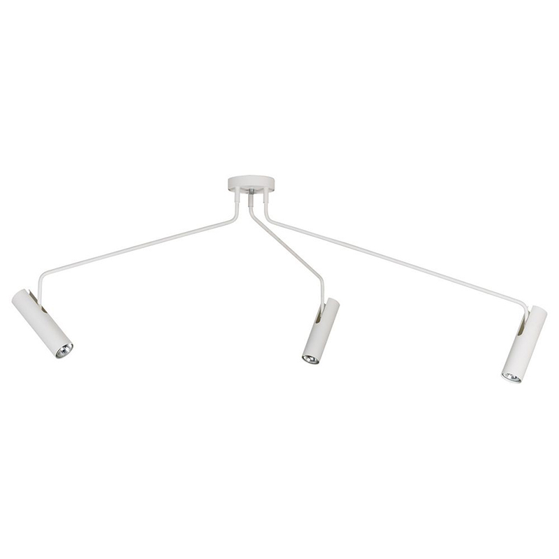 Потолочный светильник Tibo Branches Trumpet Tube white 3 Белый Потолочный светильник Tibo Branches Trumpet Tube white 3 Белый в Орле | Loft Concept