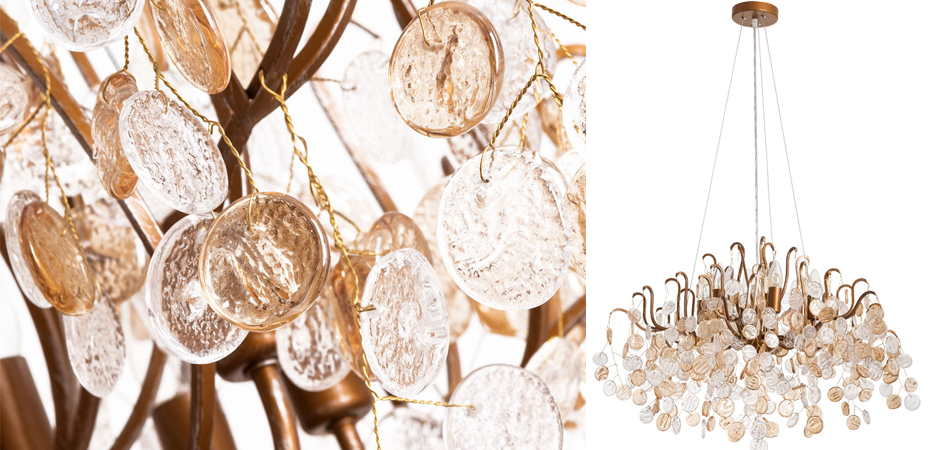 Люстра FAIRYTREE Chandelier Amber Pendants 80 Люстра FAIRYTREE Chandelier Amber Pendants 80 - Loft-Concept в Орле