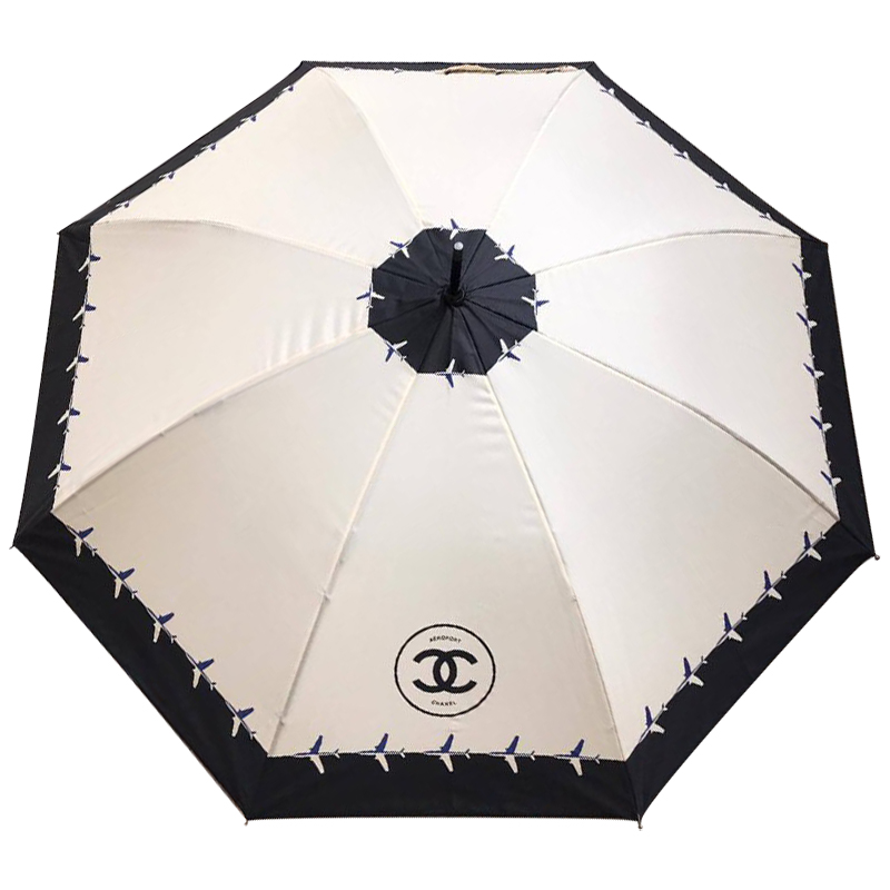 Зонт раскладной CHANEL дизайн 015 Бежевый цвет Бежевый Черный Коричневый Зонт раскладной CHANEL дизайн 015 Бежевый цвет Бежевый Черный Коричневый в Орле | Loft Concept