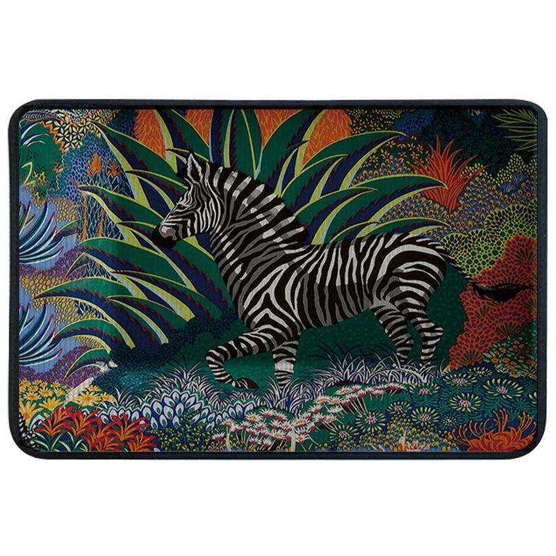 Ковер для прихожей и ванной Hermes Mountain Zebra Rug Мульти Ковер для прихожей и ванной Hermes Mountain Zebra Rug Мульти в Орле | Loft Concept