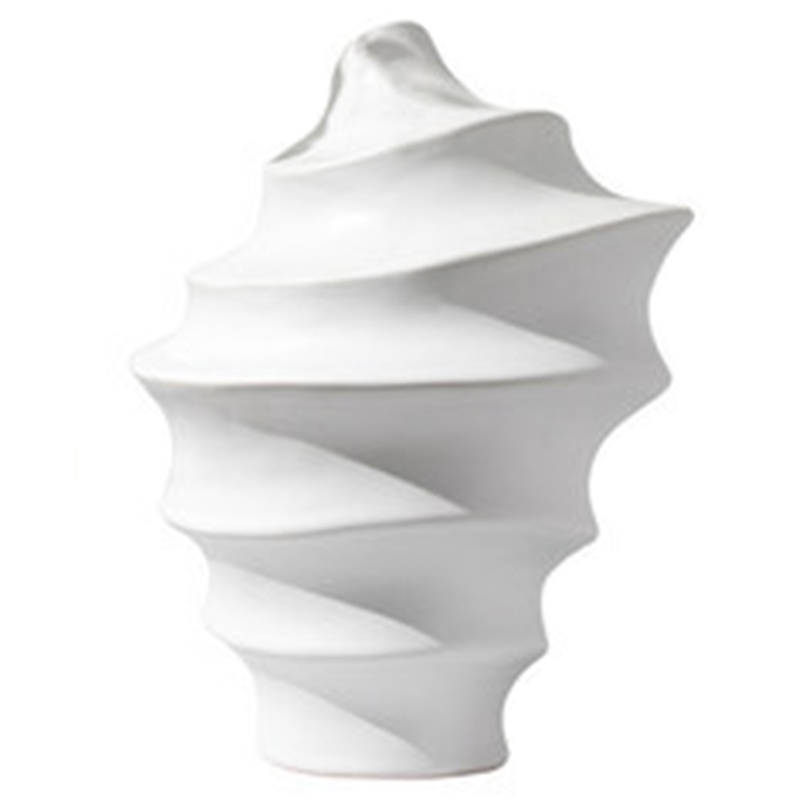 Ваза White Spiral Molecule Collection Vase Белый Ваза White Spiral Molecule Collection Vase Белый в Орле | Loft Concept