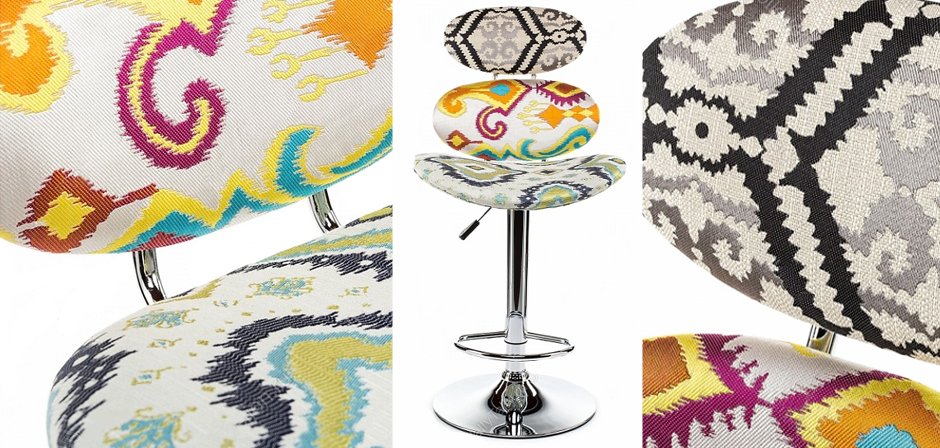 Барный стул Ikat Bar Stool Барный стул Ikat Bar Stool - Loft-Concept в Орле