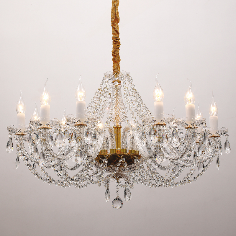 Люстра Melisa Chandelier 82 Прозрачный Глянцевое золото Люстра Melisa Chandelier 82 Прозрачный Глянцевое золото в Орле | Loft Concept