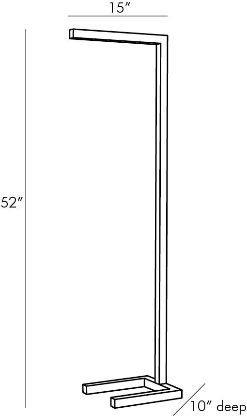 Торшер Arteriors SALFORD FLOOR LAMP Black Торшер Arteriors SALFORD FLOOR LAMP Black в Орле