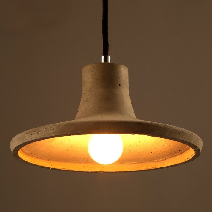 Подвесной светильник Art Concrete Plate Подвесной светильник Art Concrete Plate в Орле | Loft Concept