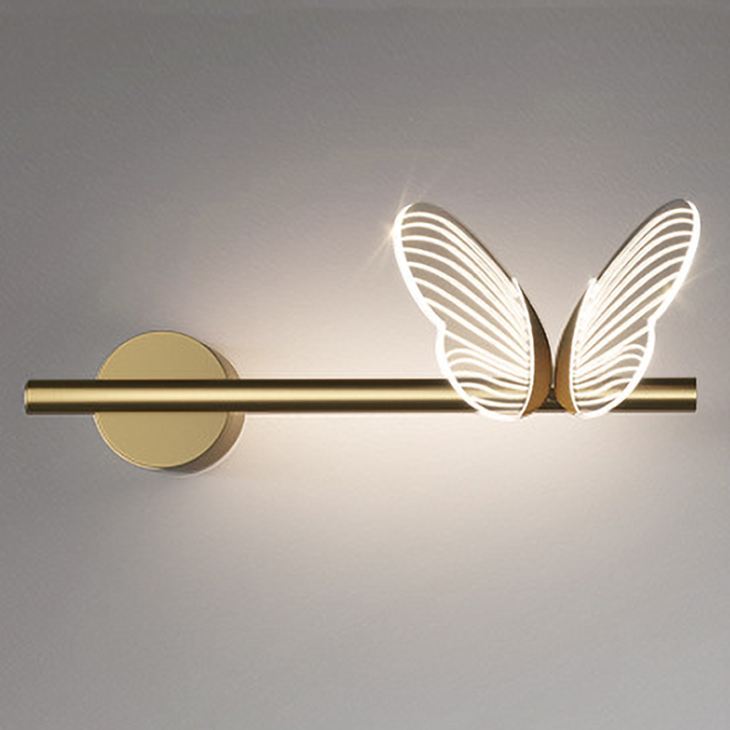 Бра Бабочка Butterfly Wall Lamp F Золотой Прозрачный Бра Бабочка Butterfly Wall Lamp F Золотой Прозрачный в Орле | Loft Concept