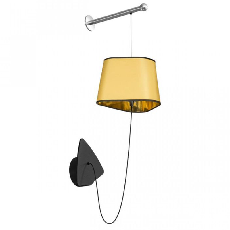 Бра Designheure Lighting Gold Wall Lamp Золотой Черный в Орле | Loft Concept 