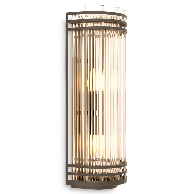 Бра Eichholtz Wall Lamp Gulf L Bronze Бронза Прозрачный Бра Eichholtz Wall Lamp Gulf L Bronze Бронза Прозрачный в Орле | Loft Concept