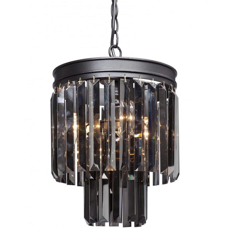 Светильник ODEON Smok Glass Pendant lamp Стекло Смок D 27 Черный матовый Светильник ODEON Smok Glass Pendant lamp Стекло Смок D 27 Черный матовый в Орле | Loft Concept