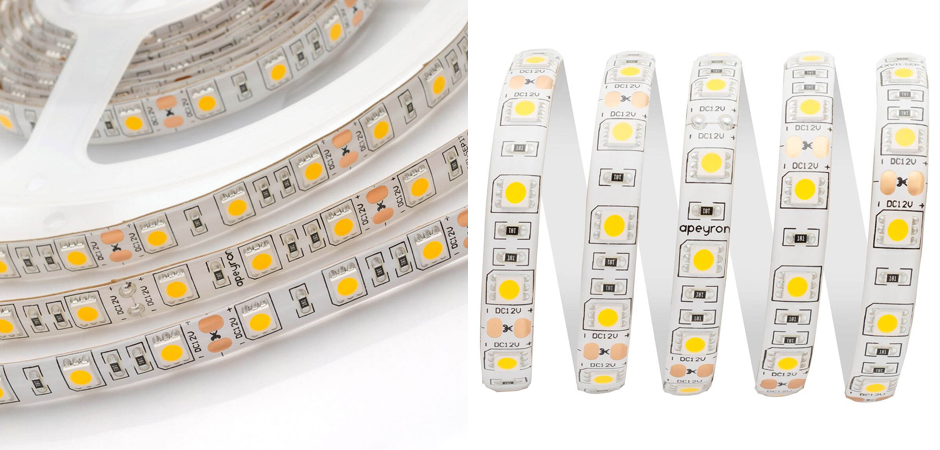 Светодиодная влагозащищенная лента 60LED/m 5050SMD теплый белый 5M Светодиодная влагозащищенная лента 60LED/m 5050SMD теплый белый 5M - Loft-Concept в Орле