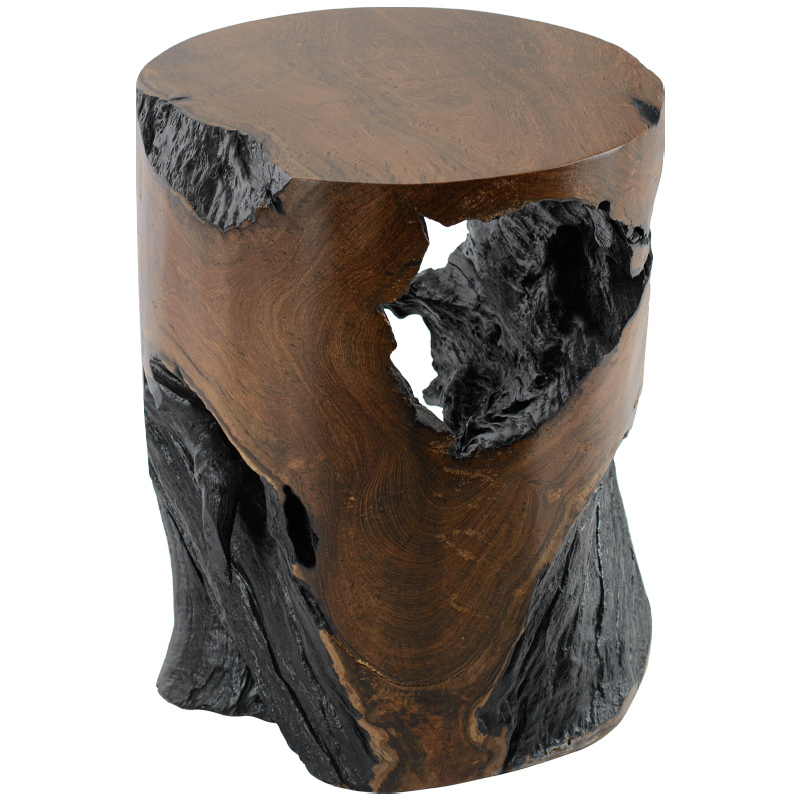 Приставной стол Old Stump Side Table Коричневый Приставной стол Old Stump Side Table Коричневый в Орле | Loft Concept