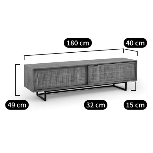 ТВ-тумба из массива тика Busto TV Stand ТВ-тумба из массива тика Busto TV Stand в Орле