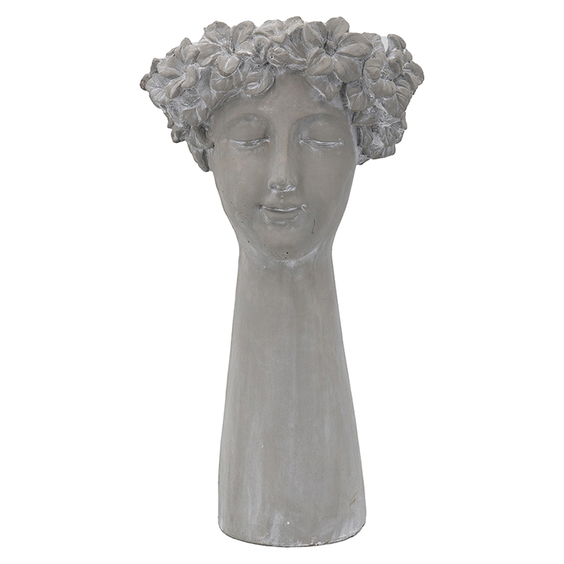 Ваза Agata Bust Vase Серый Ваза Agata Bust Vase Серый в Орле | Loft Concept