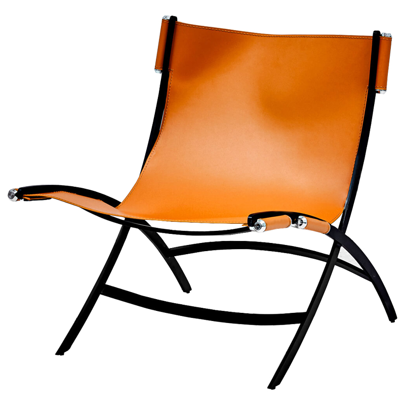 Кресло Ambre Chair Оранжевый Черный в Орле | Loft Concept 