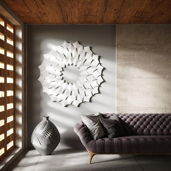 Гипсовая 3D Панель DRAGON SCALE - A B C D Гипсовая 3D Панель DRAGON SCALE - A B C D в Орле | Loft Concept