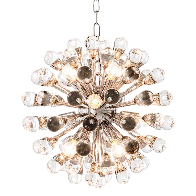 Люстра Chandelier Antares S Nickel Никель Прозрачный Люстра Chandelier Antares S Nickel Никель Прозрачный в Орле | Loft Concept
