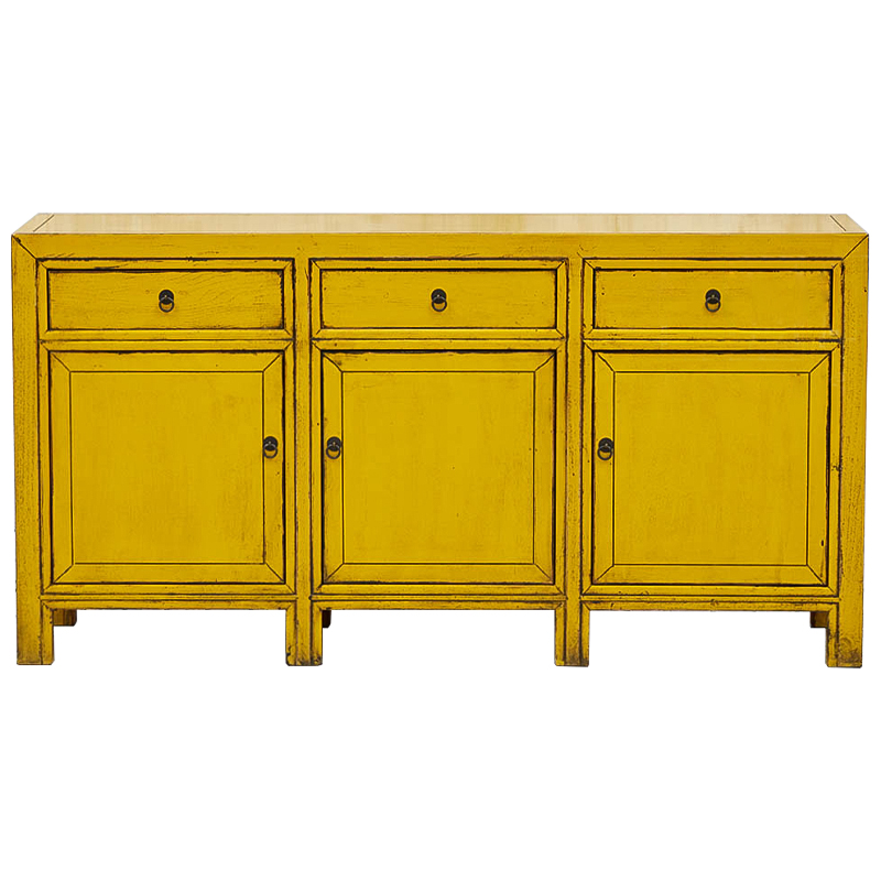 Комод Yellow Vintage Chest of Drawers Chinese Collection Желтый Комод Yellow Vintage Chest of Drawers Chinese Collection Желтый в Орле | Loft Concept