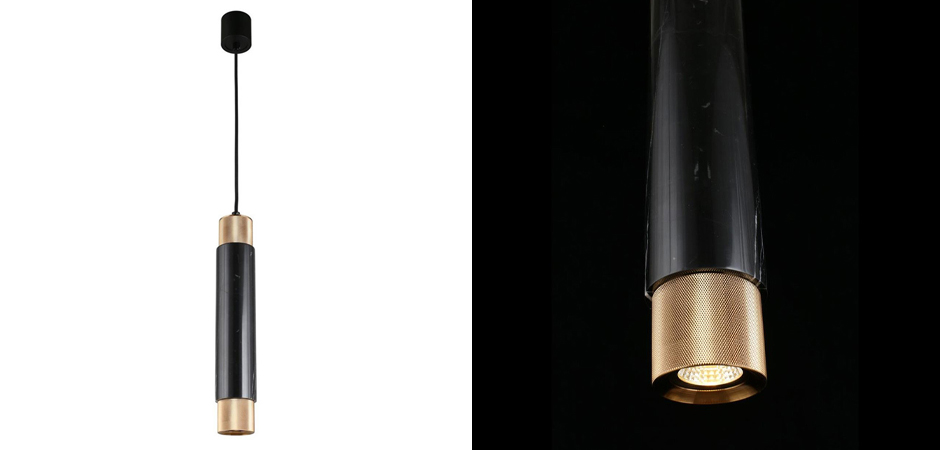 Подвесной светильник Cocktail Tube Черный Подвесной светильник Cocktail Tube Черный - Loft-Concept в Орле