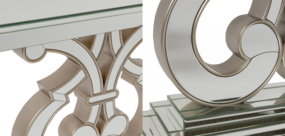 Консоль Mirrored Patterned Console Консоль Mirrored Patterned Console - Loft-Concept в Орле