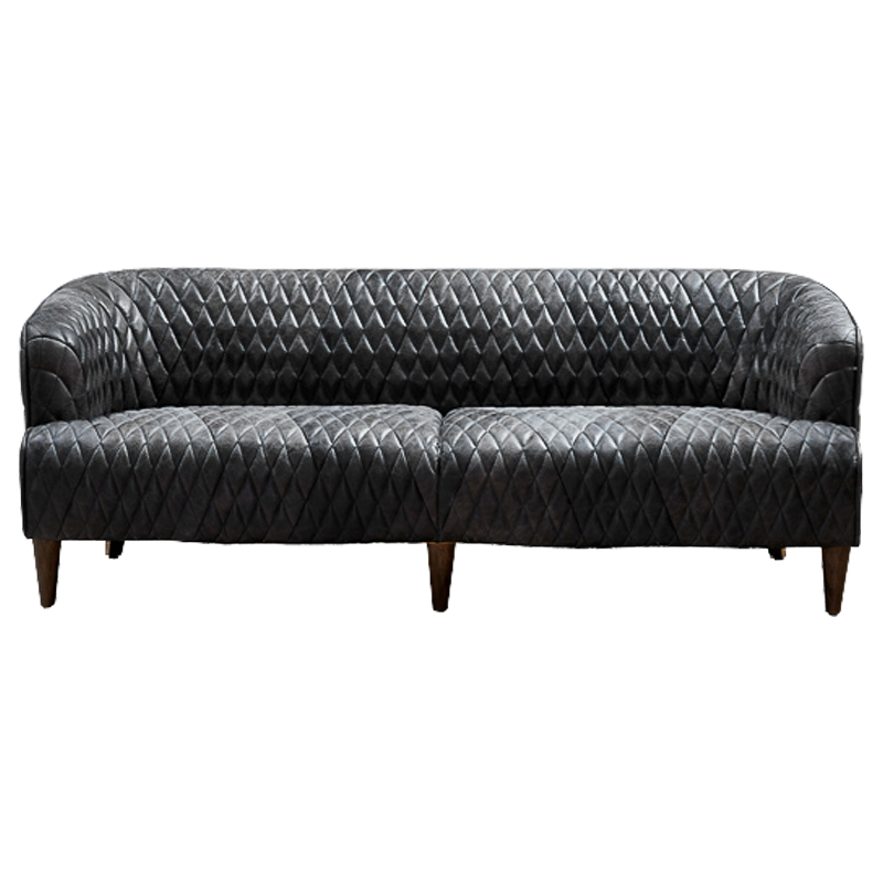 Диван Rhombuses Upholstery Graphite Sofa Графитовый Диван Rhombuses Upholstery Graphite Sofa Графитовый в Орле | Loft Concept