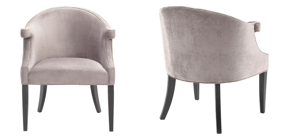 Кресло Eichholtz Chair Margaux taupe Кресло Eichholtz Chair Margaux taupe - Loft-Concept в Орле