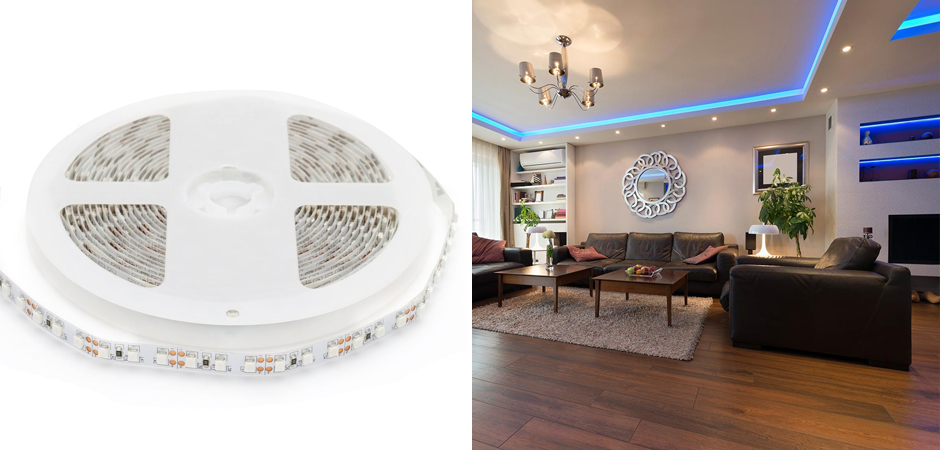 Светодиодная лента 9,6W/m 120LED/m 3528SMD синий 5M Светодиодная лента 9,6W/m 120LED/m 3528SMD синий 5M - Loft-Concept в Орле