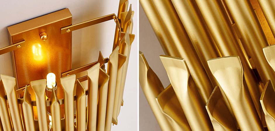 Бра MATHENY III WALL LAMP by DELIGHTFULL Gold Бра MATHENY III WALL LAMP by DELIGHTFULL Gold - Loft-Concept в Орле
