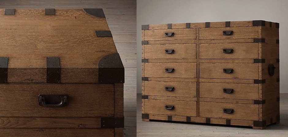 Комод в винтажном стиле Vintage Antique Oak Big Комод в винтажном стиле Vintage Antique Oak Big - Loft-Concept в Орле