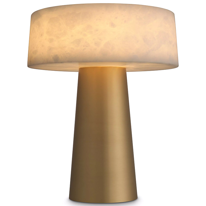 Настольная лампа Eichholtz Table Lamp Cinco Латунь Бежевый Настольная лампа Eichholtz Table Lamp Cinco Латунь Бежевый в Орле | Loft Concept