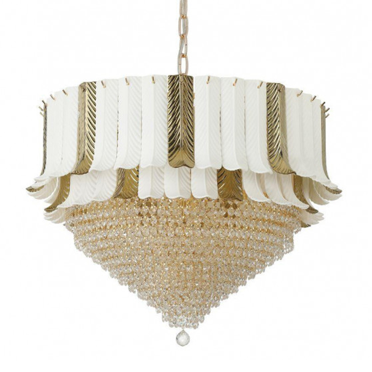 Люстра Aronson Chandelier 70 Прозрачный Золотой Люстра Aronson Chandelier 70 Прозрачный Золотой в Орле | Loft Concept
