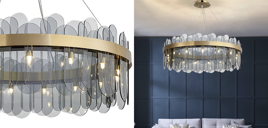 Люстра Blount Chandelier Smokey Люстра Blount Chandelier Smokey - Loft-Concept в Орле