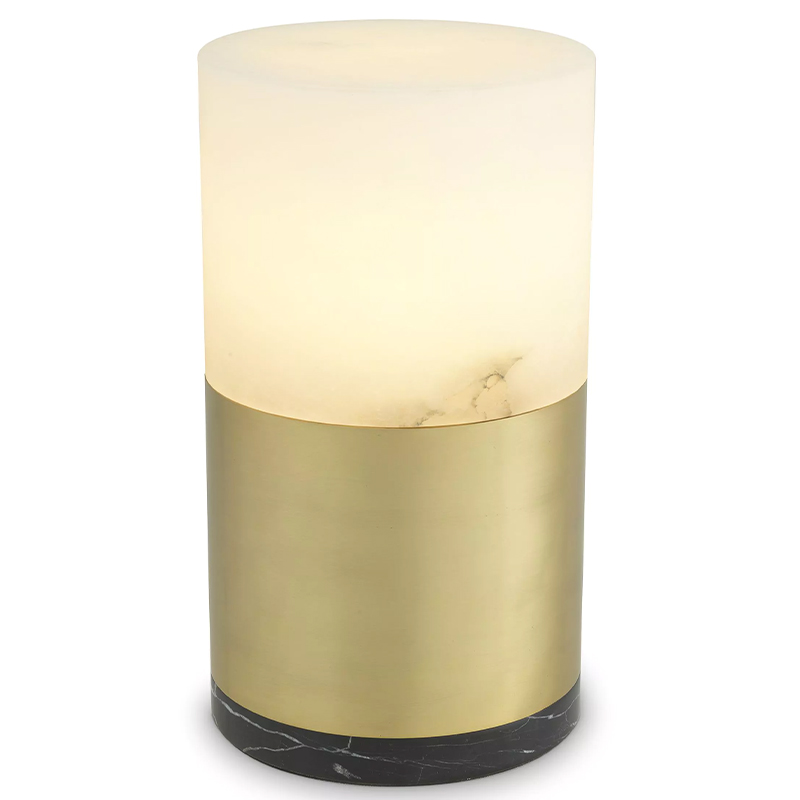 Настольная лампа Eichholtz Table Lamp McLean 20 cm Черный Латунь Бежевый Настольная лампа Eichholtz Table Lamp McLean 20 cm Черный Латунь Бежевый в Орле | Loft Concept