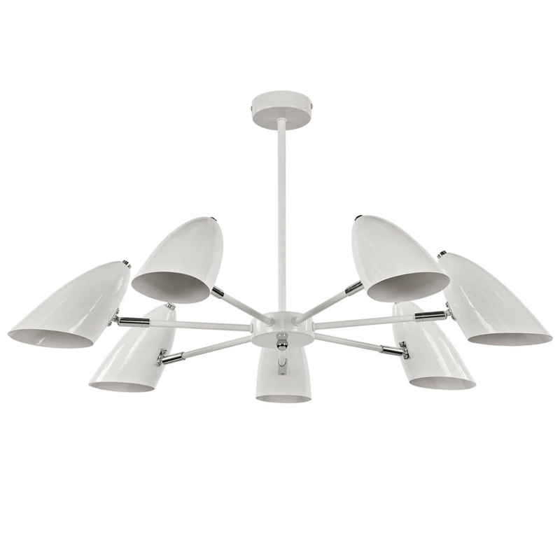 Люстра Retro Future White Белый Люстра Retro Future White Белый в Орле | Loft Concept