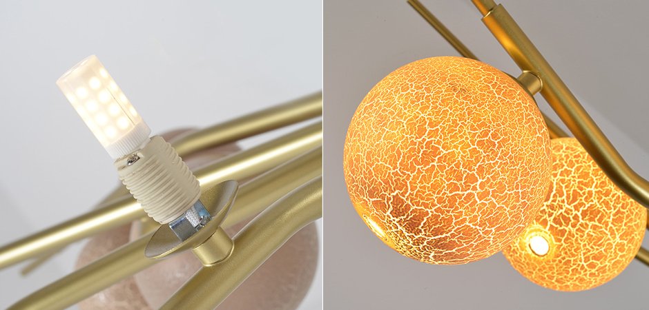 Люстра 8-GLOBE CHERRYBOMB CHANDELIER Люстра 8-GLOBE CHERRYBOMB CHANDELIER - Loft-Concept в Орле