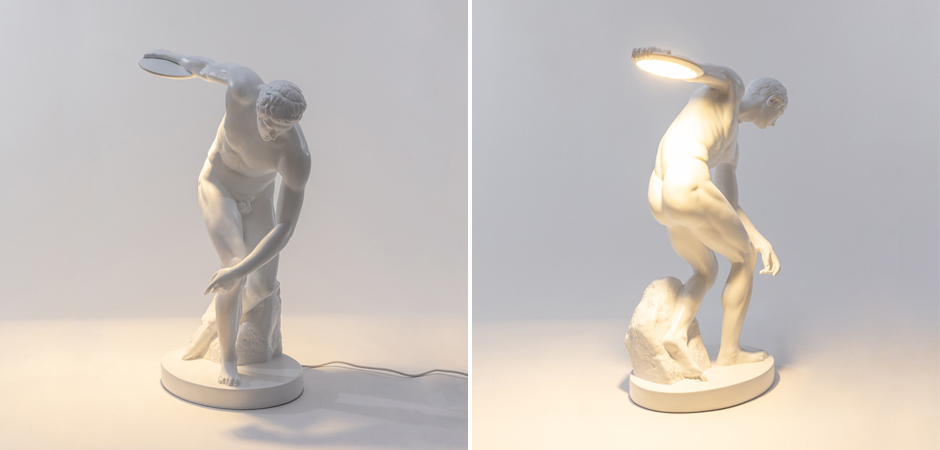 Настольная лампа Seletti Discobolux Настольная лампа Seletti Discobolux - Loft-Concept в Орле