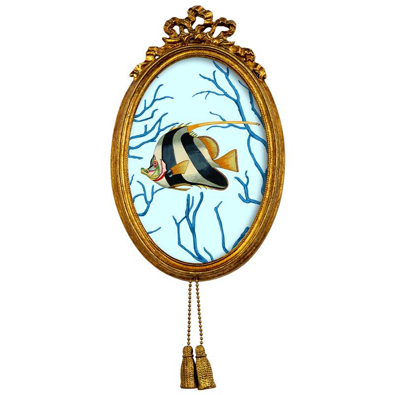 Постер Seashell Still Life с кисточками 2 Мульти Золотой Постер Seashell Still Life с кисточками 2 Мульти Золотой в Орле | Loft Concept