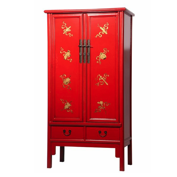 Шкаф Chinese Rack Red Красный Шкаф Chinese Rack Red Красный в Орле | Loft Concept