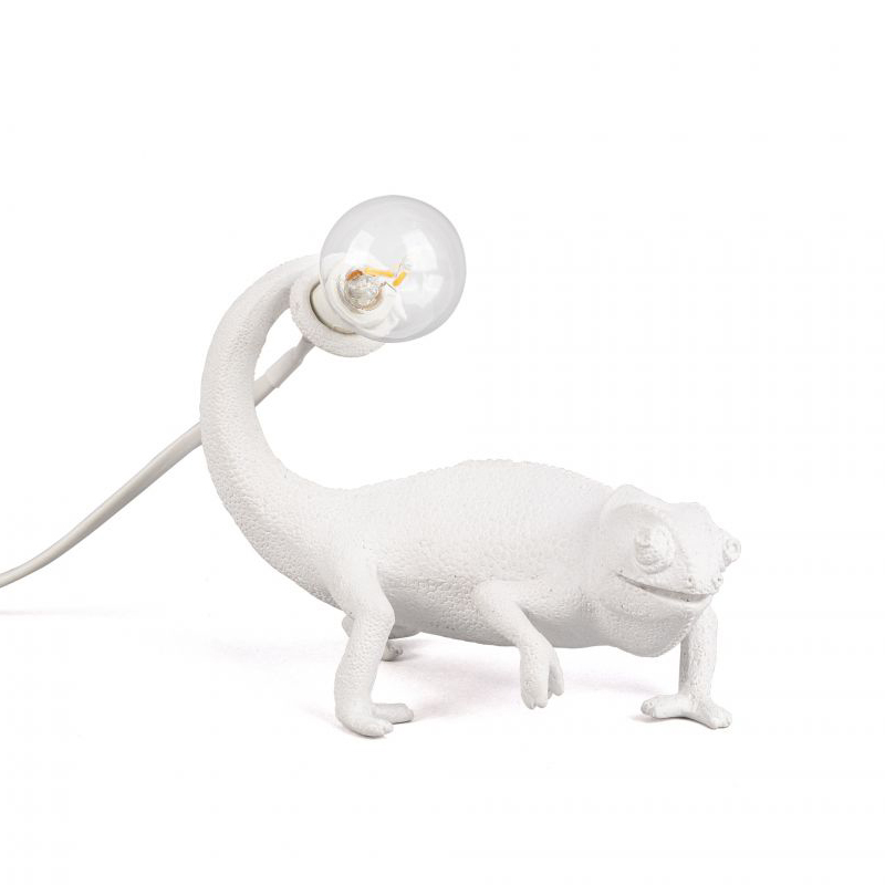Лампа Seletti Chameleon Lamp Still Белый Лампа Seletti Chameleon Lamp Still Белый в Орле | Loft Concept