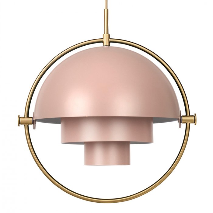 Люстра Louis Weisdorff Gubi Multi-lite Pendant Pink Латунь Дымчатая Роза Люстра Louis Weisdorff Gubi Multi-lite Pendant Pink Латунь Дымчатая Роза в Орле | Loft Concept