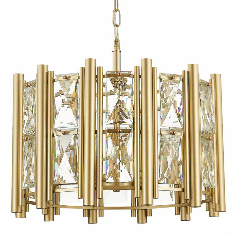 Люстра Rivelen Chandelier D50 Золотой Шампань Прозрачное Стекло Люстра Rivelen Chandelier D50 Золотой Шампань Прозрачное Стекло в Орле | Loft Concept