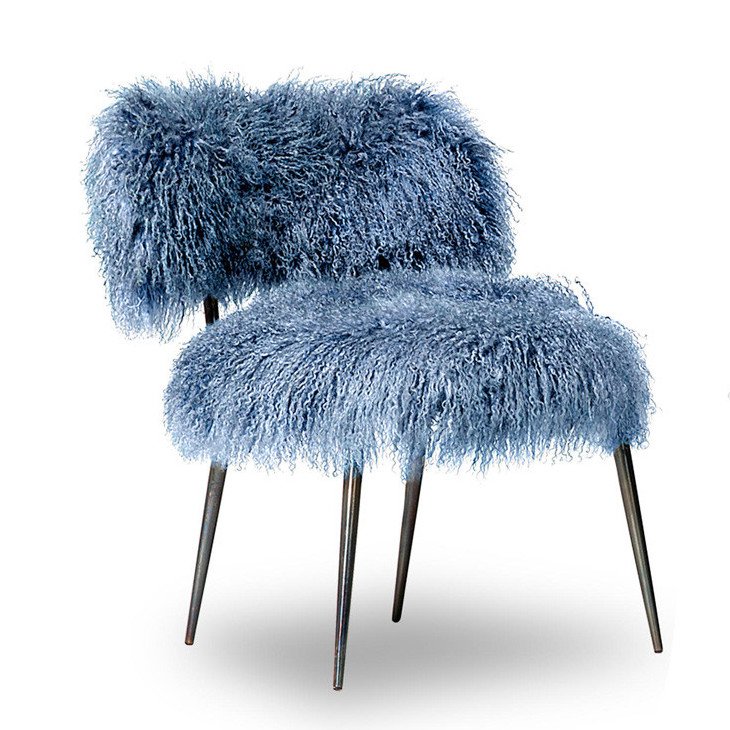 Стул Baxter Nepal Fauteuil Сапфирово-синий Темная бронза Стул Baxter Nepal Fauteuil Сапфирово-синий Темная бронза в Орле | Loft Concept