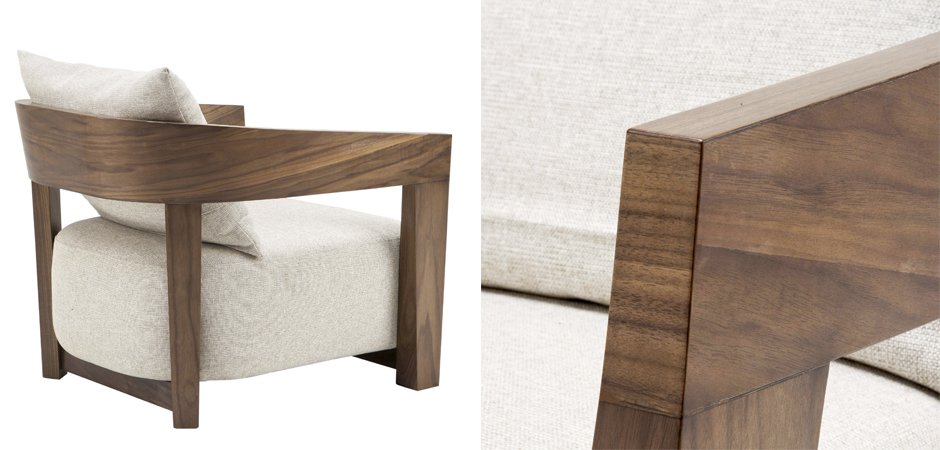 Кресло Eichholtz Chair Rubautelli Walnut Кресло Eichholtz Chair Rubautelli Walnut - Loft-Concept в Орле