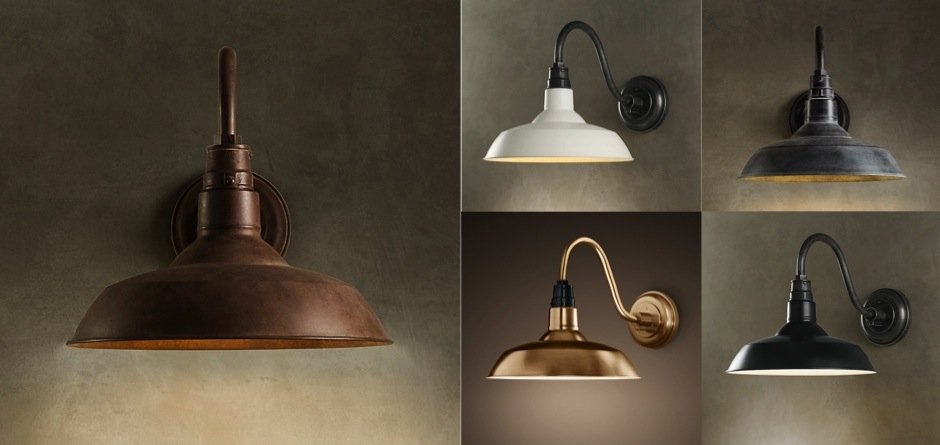 Бра Vintage Barn Sconce - Loft-Concept в Орле