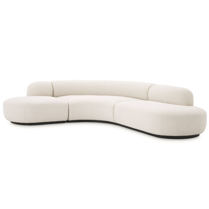 Диван Eichholtz Sofa Bjorn Кремовый Черный Диван Eichholtz Sofa Bjorn Кремовый Черный в Орле | Loft Concept