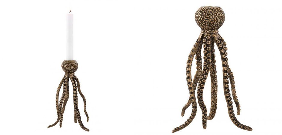 Подсвечник Eichholtz Candle Holder Octopus Подсвечник Eichholtz Candle Holder Octopus - Loft-Concept в Орле
