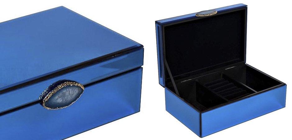 Шкатулка Blue Surprise Parallelepiped Шкатулка Blue Surprise Parallelepiped - Loft-Concept в Орле